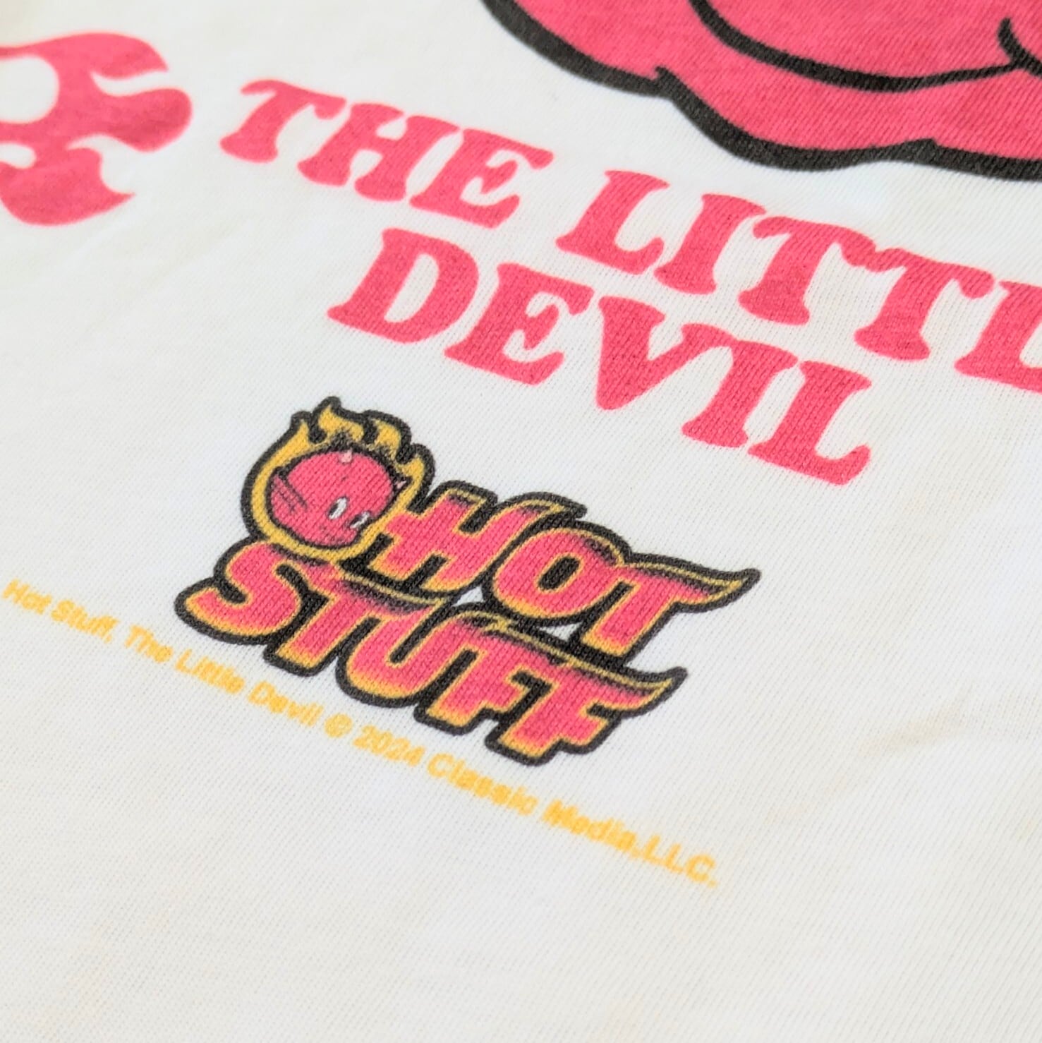 ♧【 Hot Stuff the Little Devil ( ホットスタッフ ザ リトルデビル ) 】 『I'm no a ANGEL 』Tシャツ 〚アメリカン雑貨 アメトイ〛