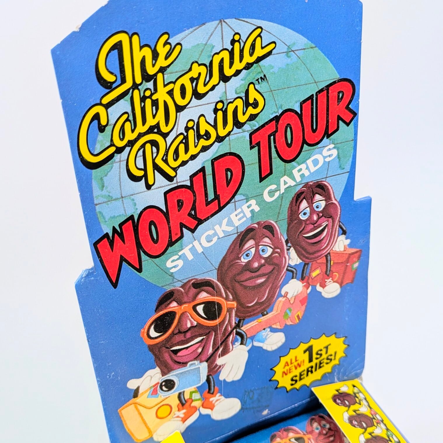 カルフォルニアレーズン ヴィンテージ缶バッチ California Raisins カリフォルニアレーズン ピンバッジ | アメリカン