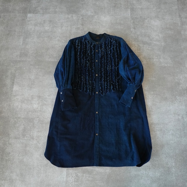 Hmong vintage ai frill shirts onepiece