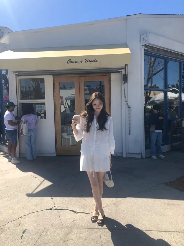 (OUNCE) blanc pintuck  blouse / 2color