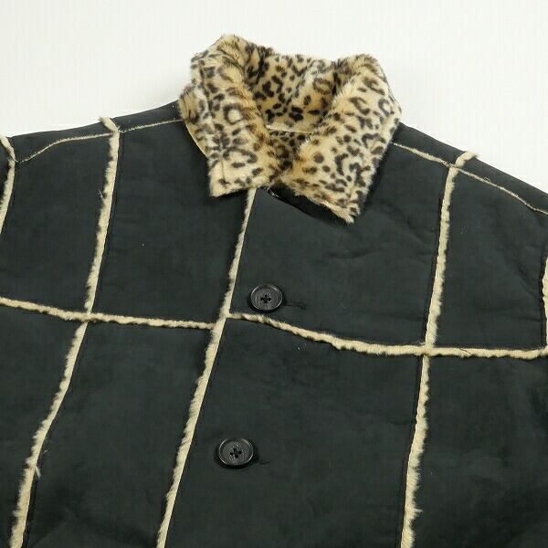 Size【M】 SUPREME シュプリーム 19SS Reversible Faux Suede Leopard