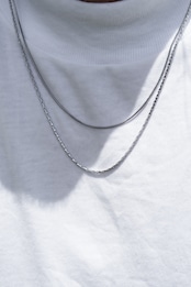 8/2(sat)再販【Wire Skin Necklace】 / SILVER
