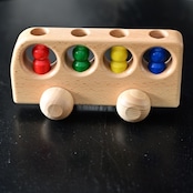 KELLER社 4人乗りバス 白木(239-2)