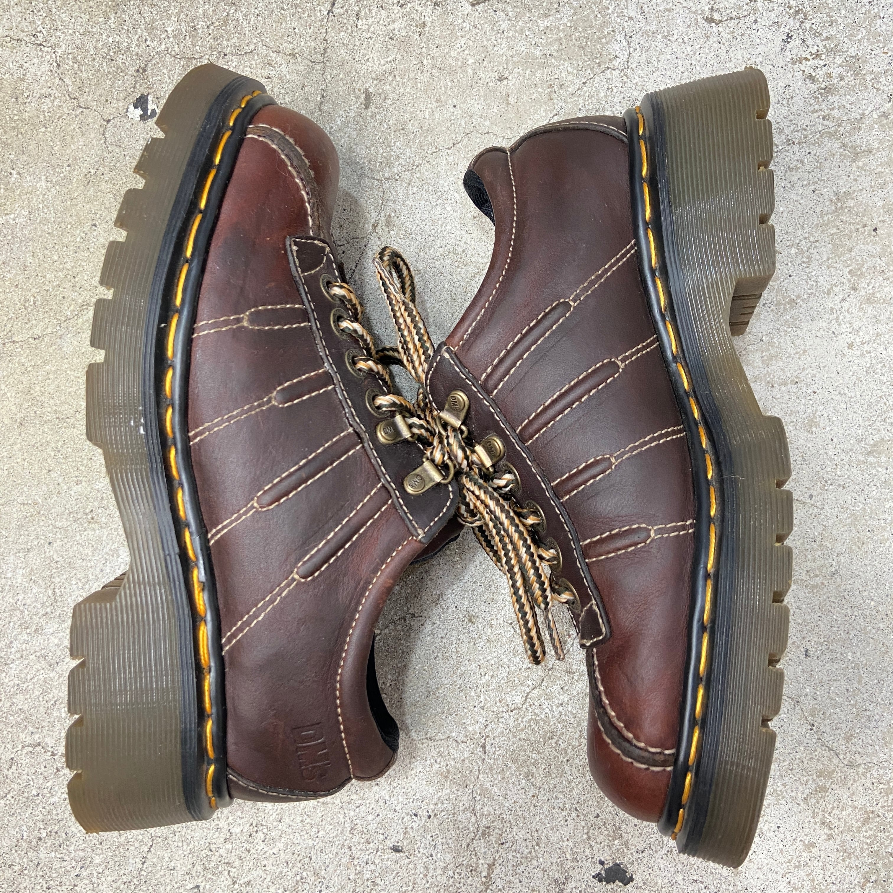 送料無料』デッドストック イングランド製Dr.martens レザーブーツ UK6 