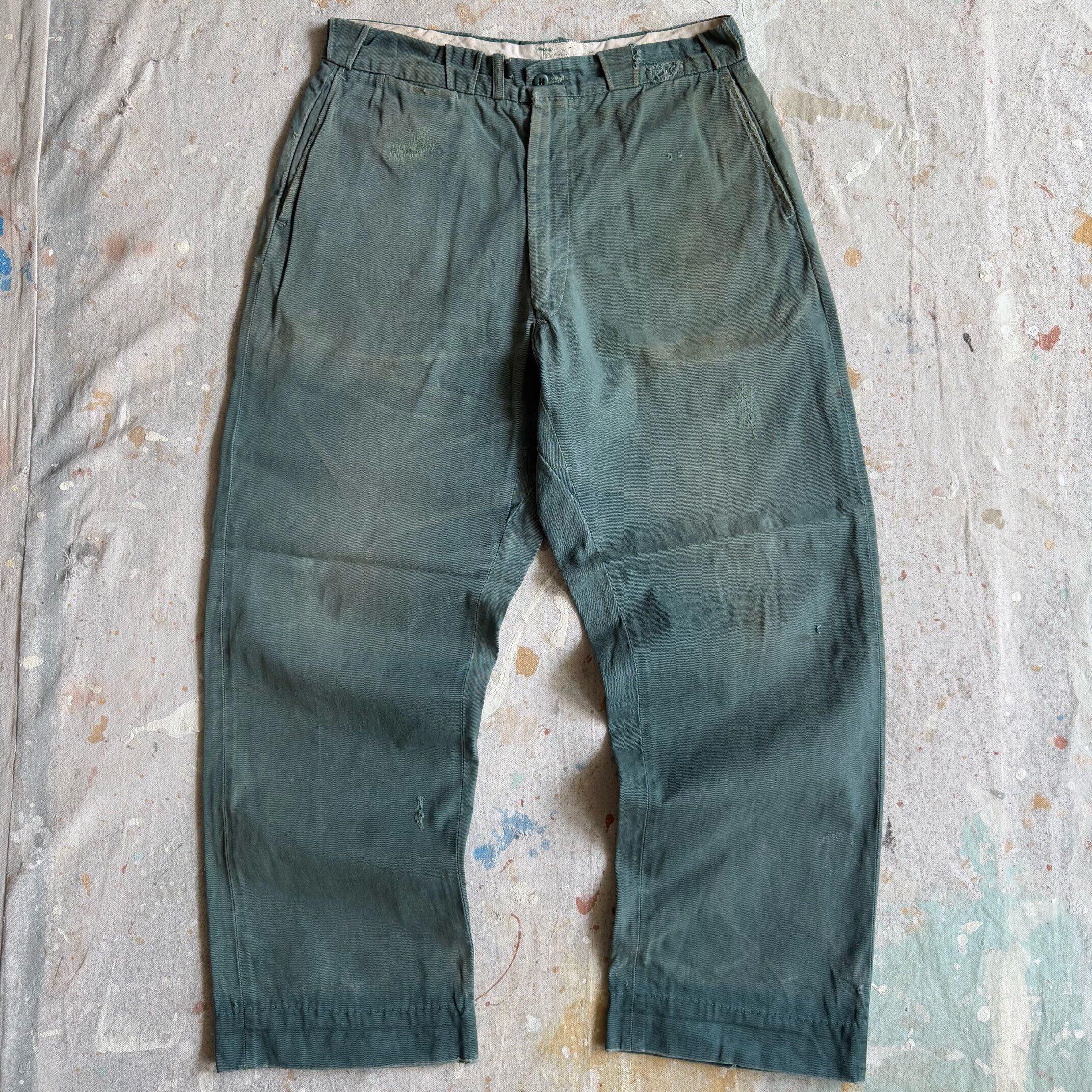 1960s Work Pants W32L28 Z66