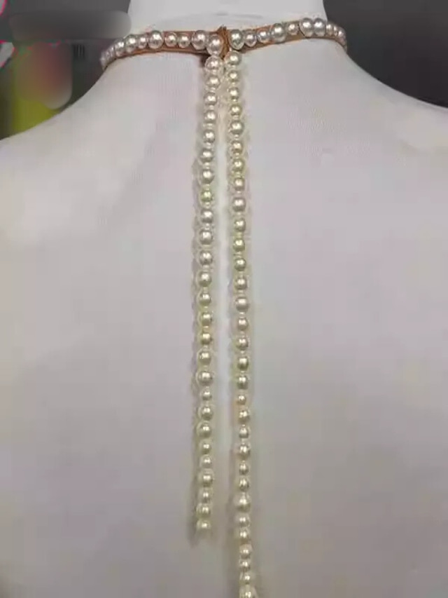 パール チョーカー ネックレス エレガント ds1063