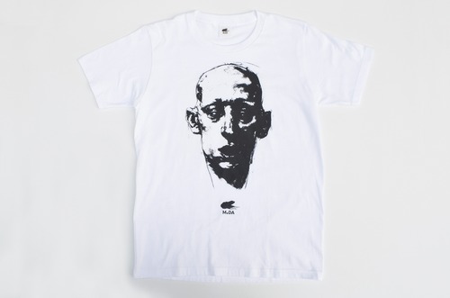 MuDA顔シャツ (白色)｜MuDA face shirt (white)