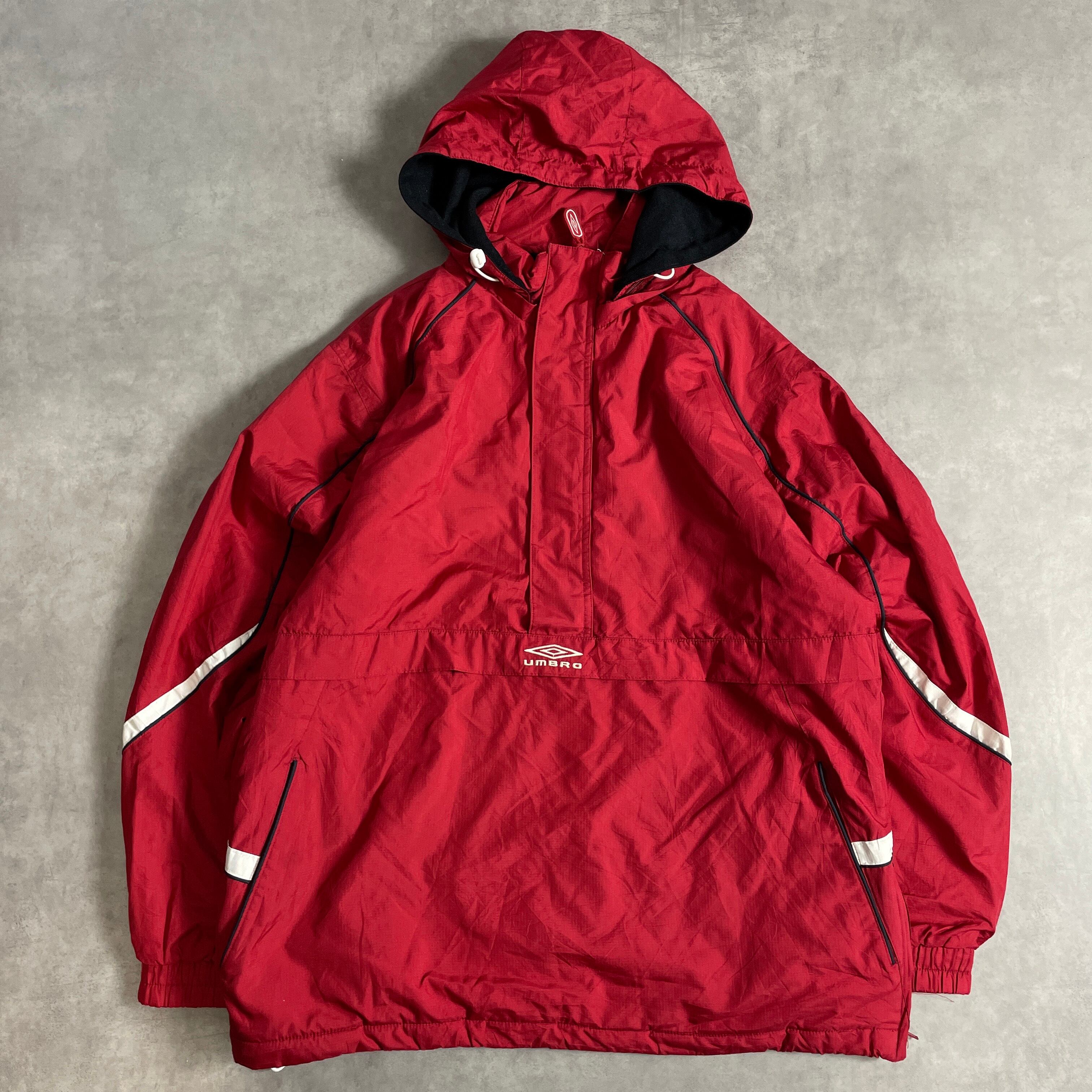 90s-00s UMBRO アンブロ 中綿 アノラックパーカー ナイロン テック y2k