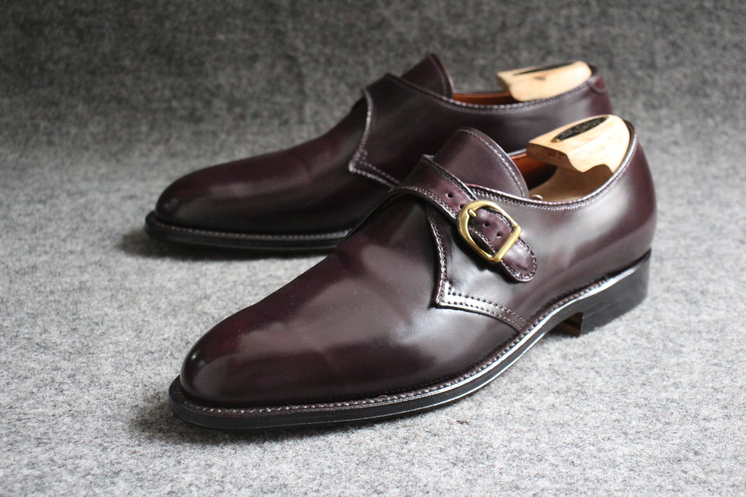 US8D ALDEN シングルモンク コードバン #8 MADE IN USA | SUPER 8 SHOES