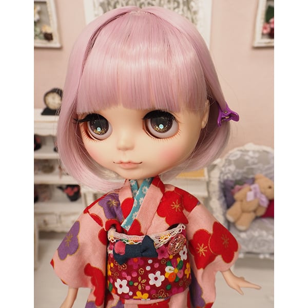 ブライス ウィッグ キューティ分け目ボブ ロリポップピンク 10インチ