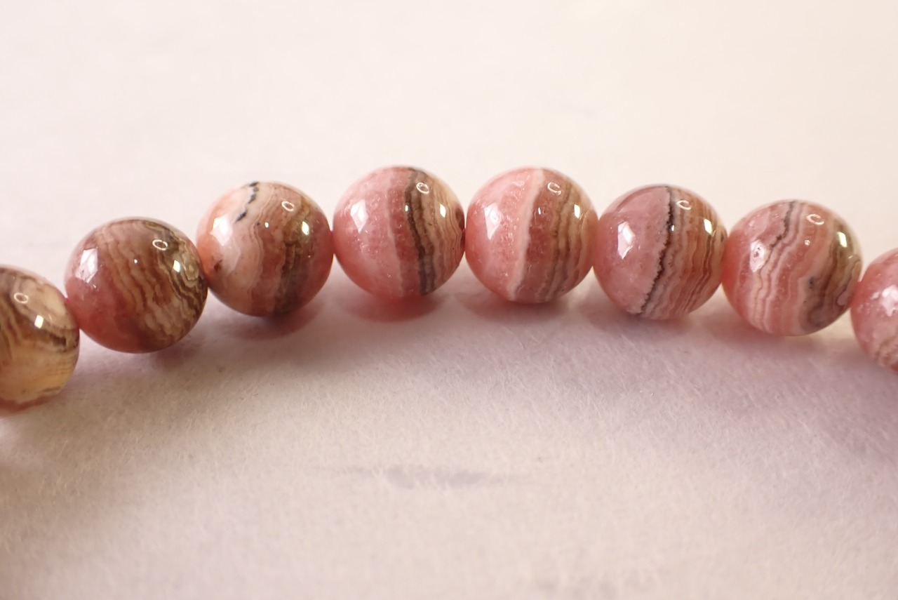 ロードクロサイトブレスレット　 [D12‐123]