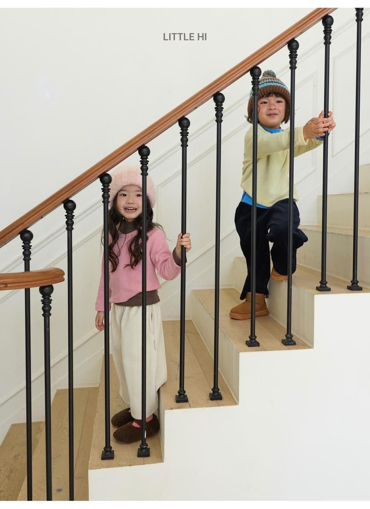 〖取寄〗韓国子供服 / 26winter / Little Hi / ぽかぽかVネックベスト / キッズ *XS~XL*