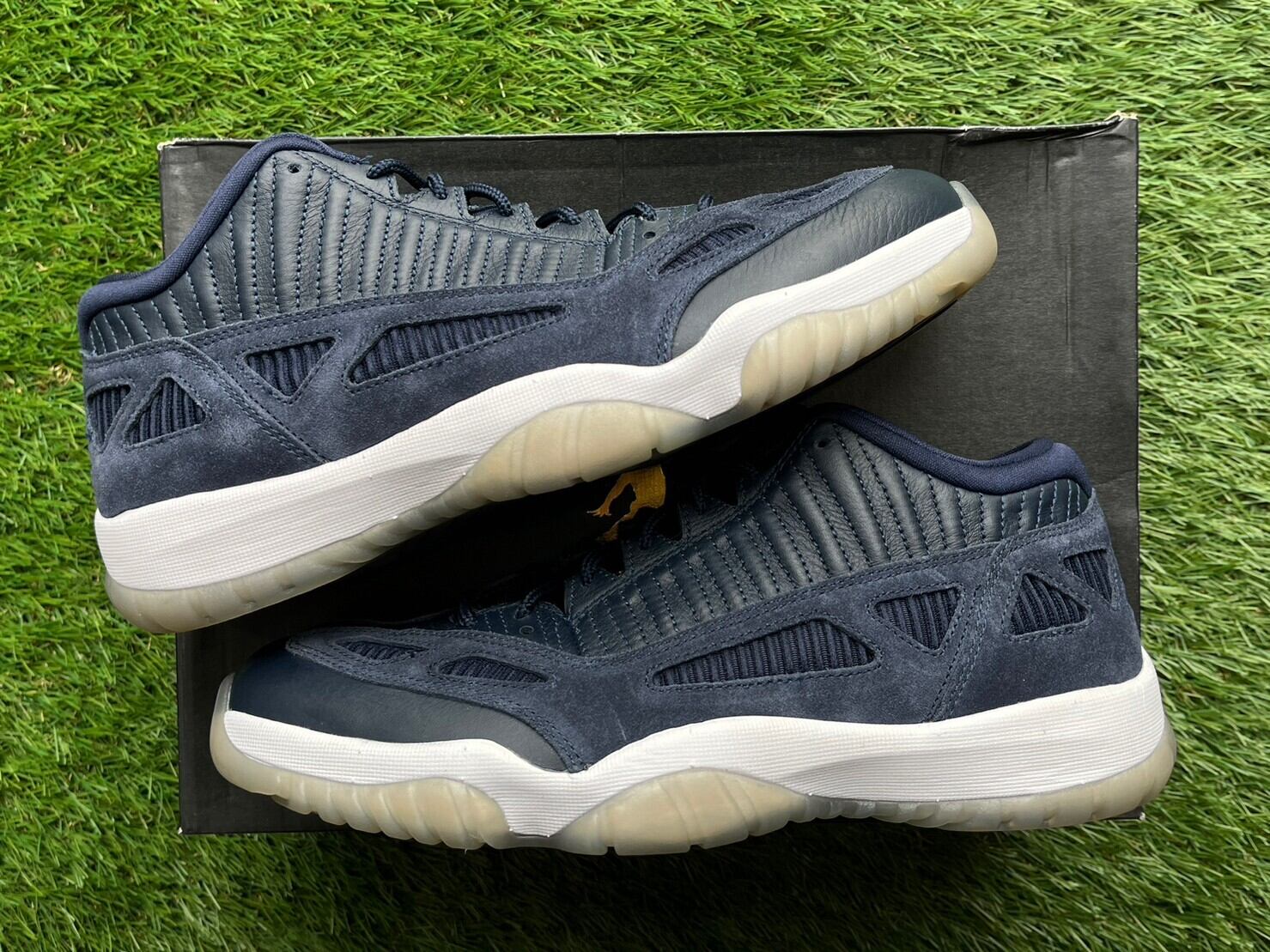 NIKE AIR JORDAN 11 RETRO LOW LE OBSIDIAN 919712-400 29cm 02181  
