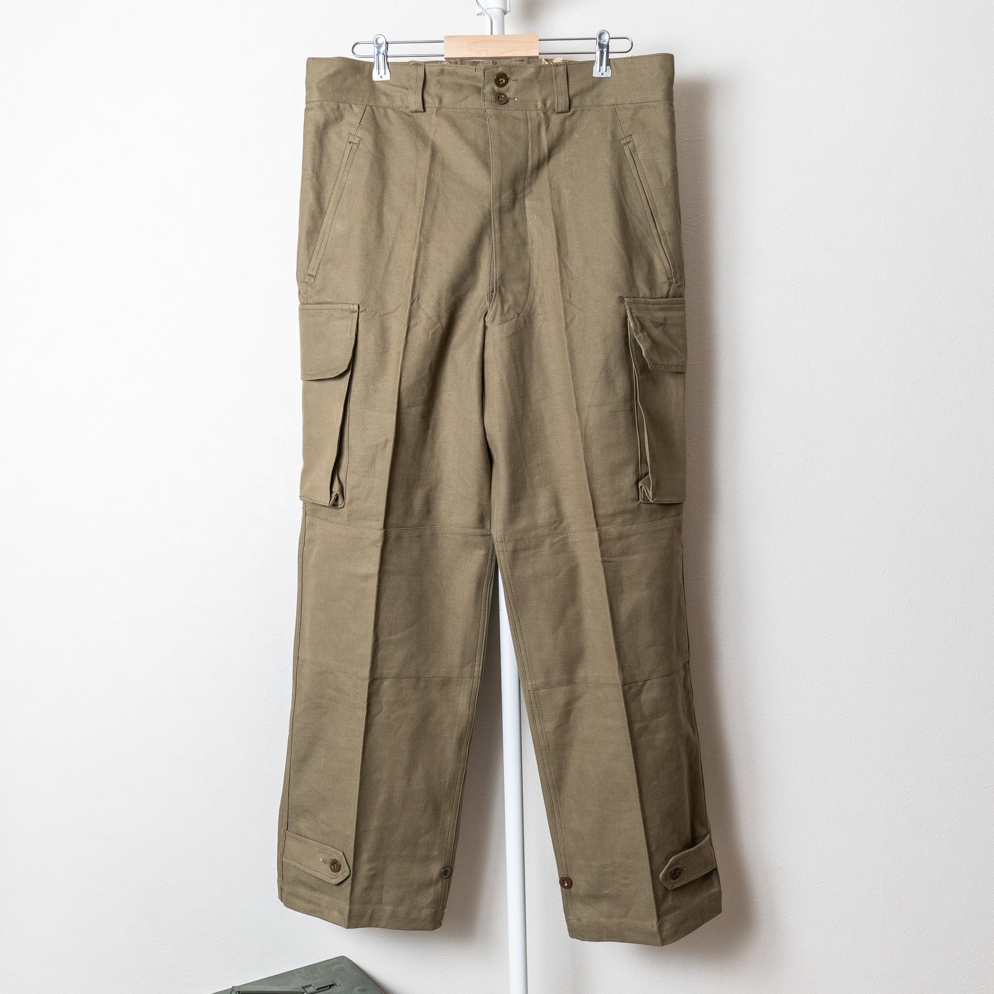 DEADSTOCK】French Army M-47 Trousers Late Model Size33 