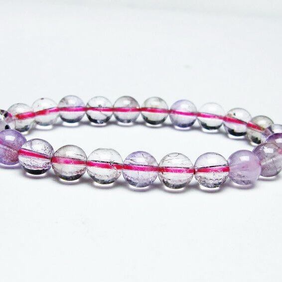 スーパーセブン ブレスレット セイクリッドセブン 8mm 一点物 メール便可 [M便 1/10] 111-46705