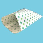 カクケイ 袋工房 紙平袋 クローバー2号 100枚パック 180×235 フ-904