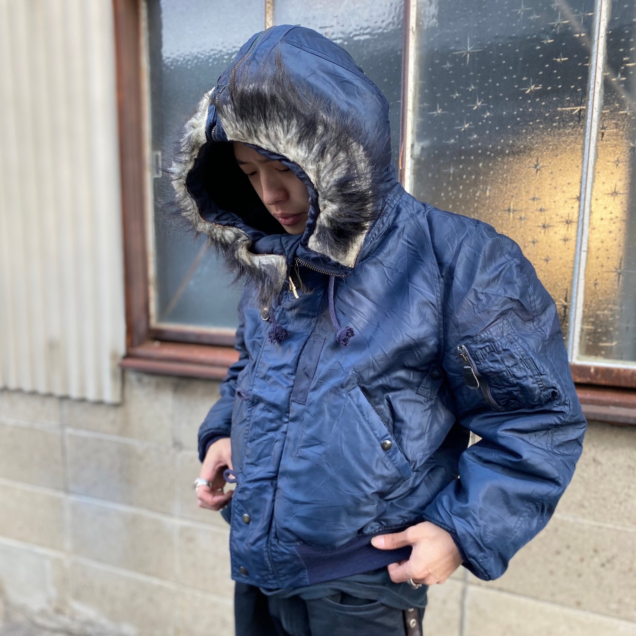 50年代 ビンテージ USAF U.S.AIR FORCE 米軍実品 N-2A ミリタリー  