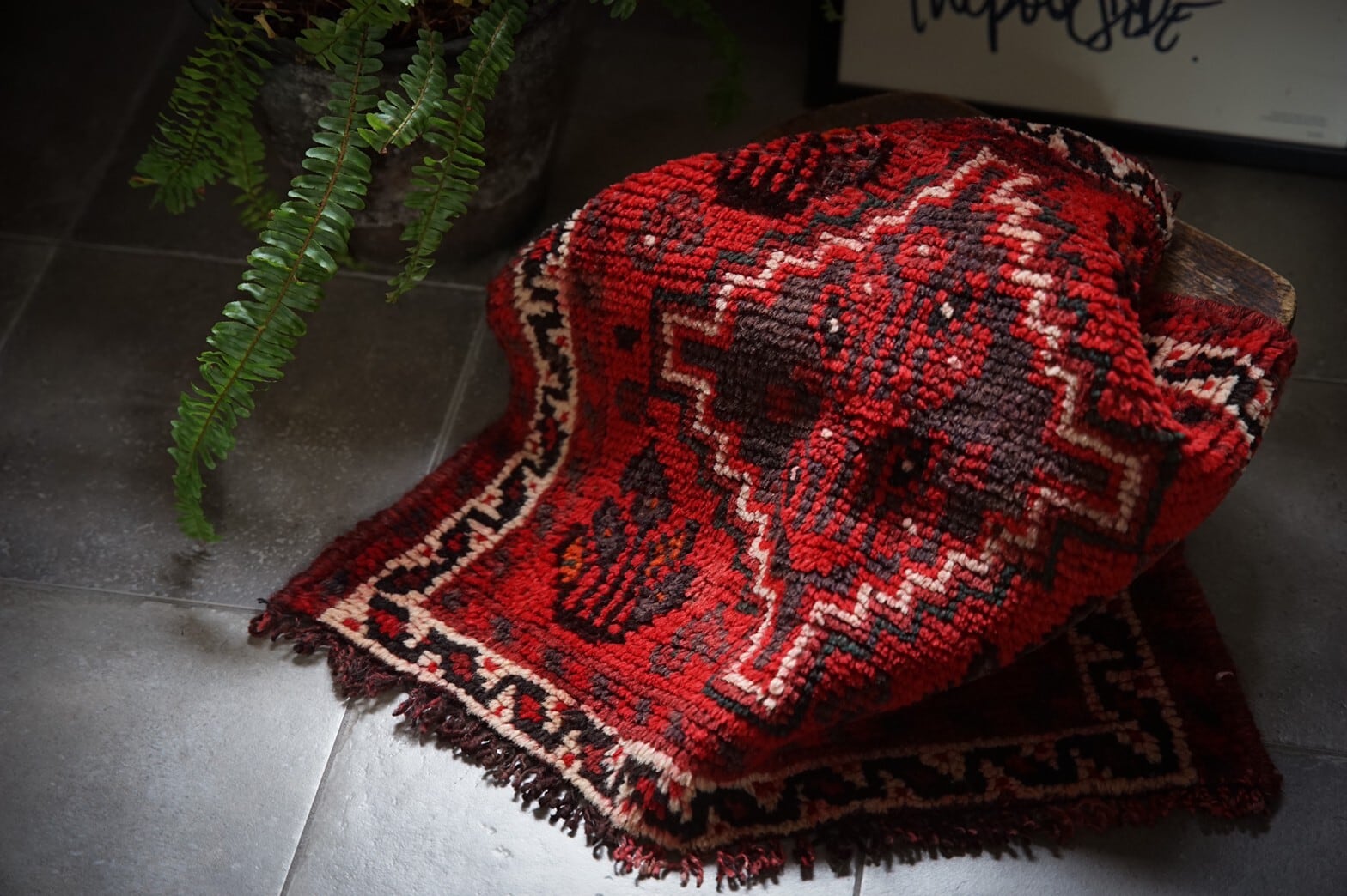 118 - Vintage qashqai rug