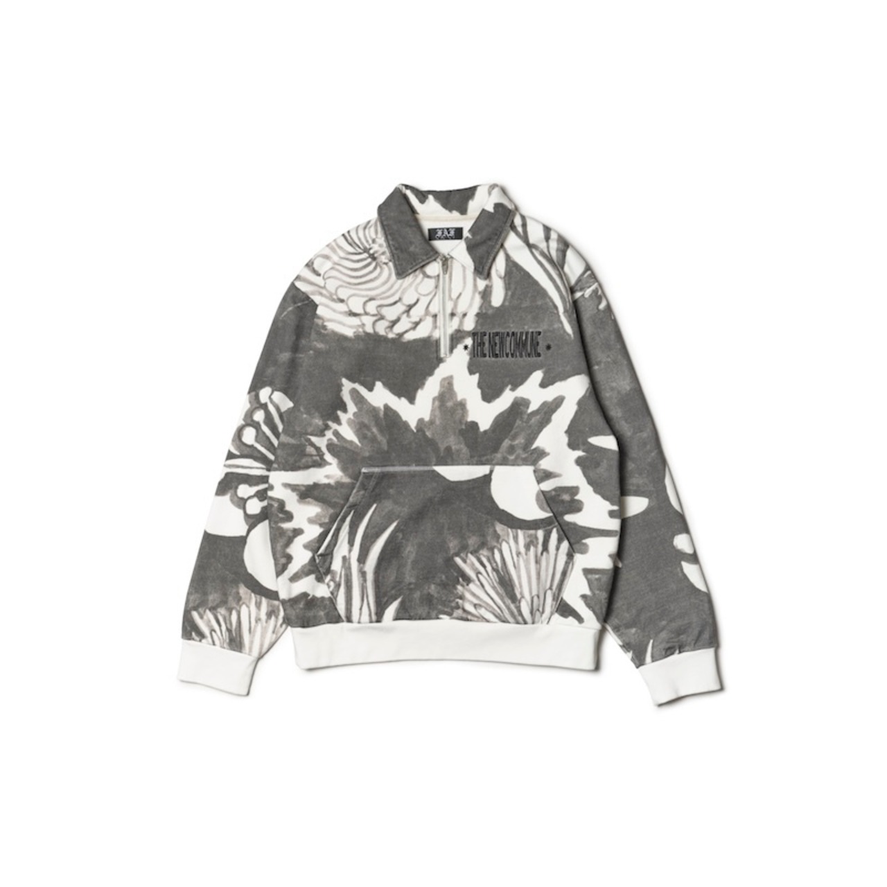 FAKE AS FLOWERS / HALF ZIP SWEAT TOPS