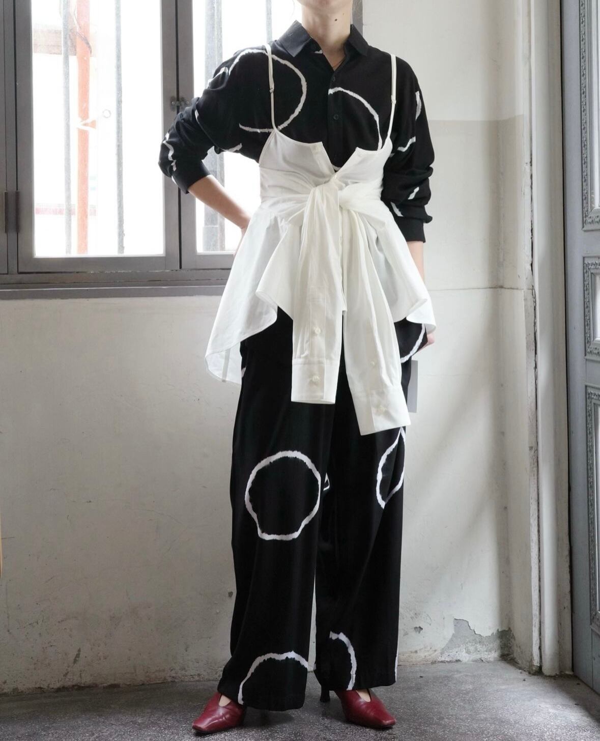 RYU KAGA リュウカガ Shirts camisole シャツキャミソール 【RYU KAGA RYU KAGA リュウカガ Shirts camisole シャツキャミソール 【RYU KAGA