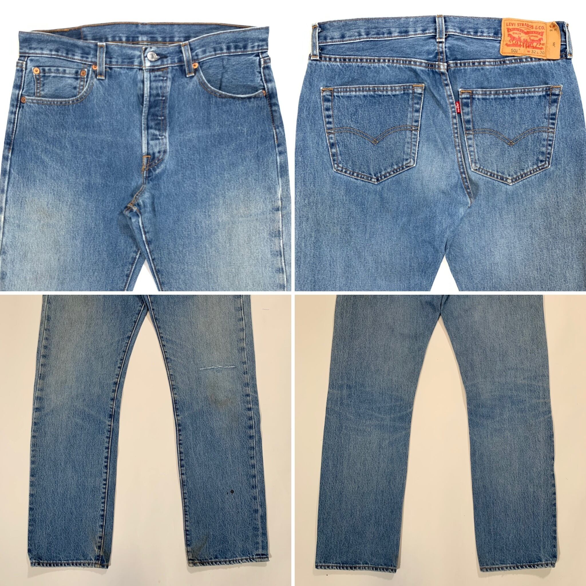 8639 リーバイス 501 デニムパンツ ボタンフライ ストレートW32 | San