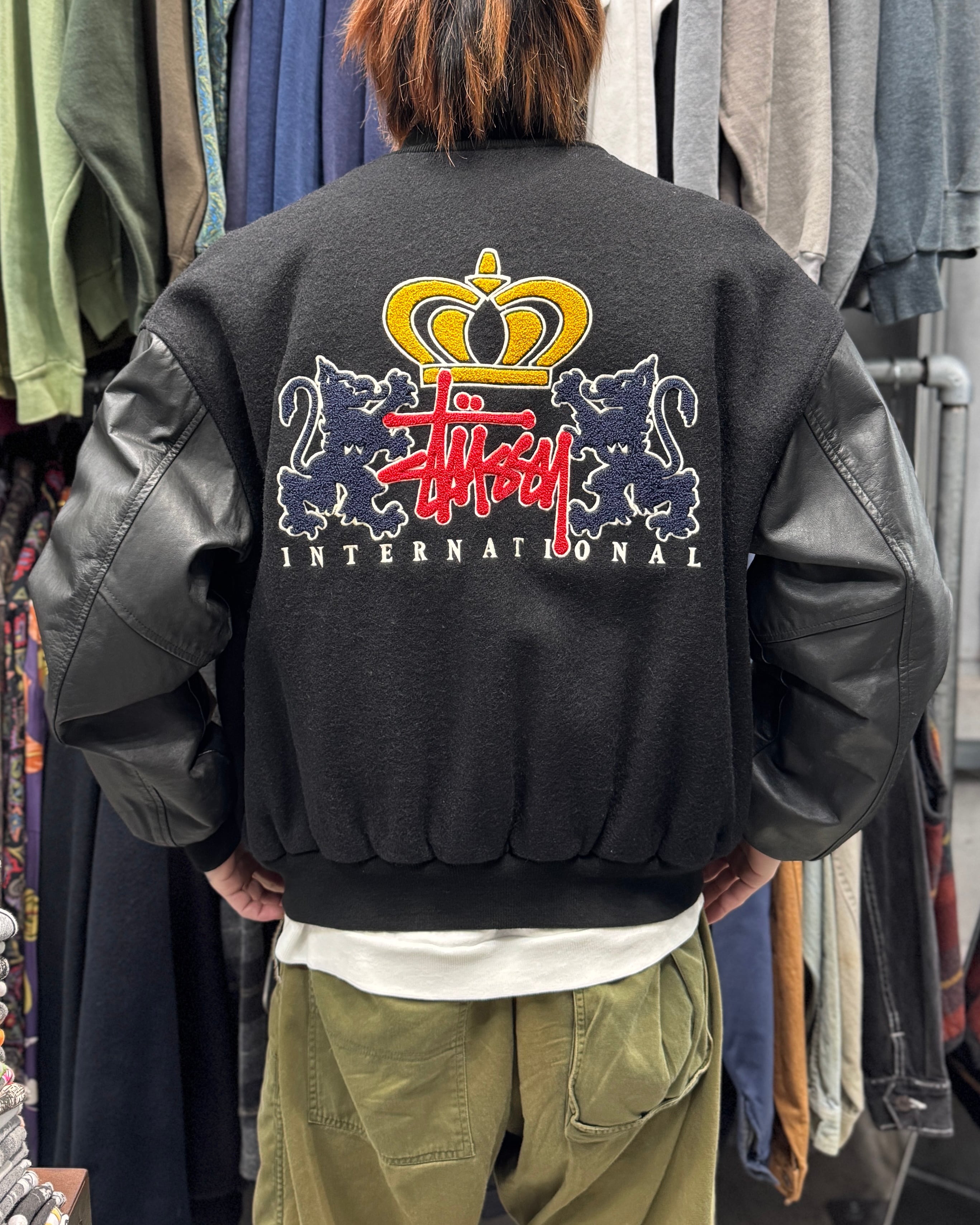 Special!!】80's~90's old stussy Cotton Jacket “黒タグ” 【高円寺