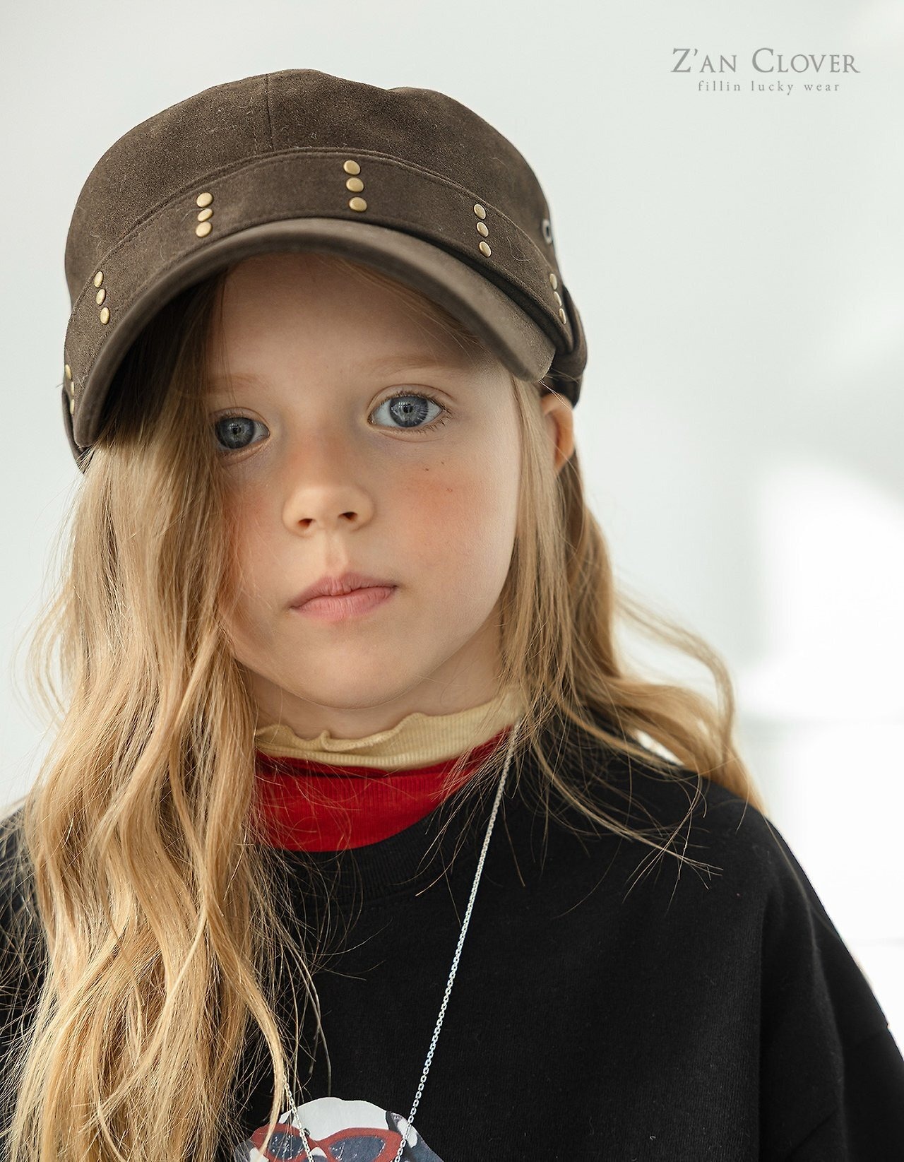 ZAN CLOVER［取寄］stud military cap 26winter
