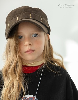 ZAN CLOVER［取寄］stud military cap 26winter