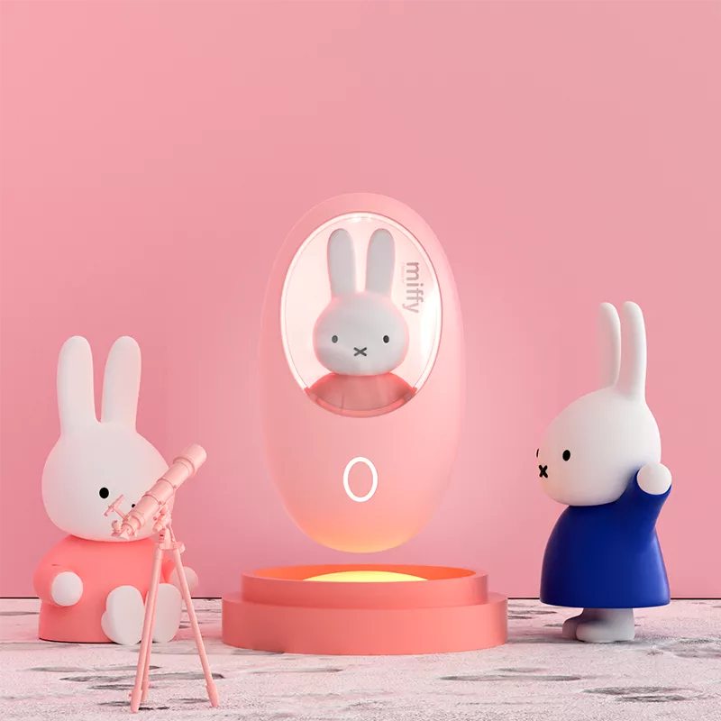 Miffy hand warmer 2色 ミッフィーちゃん ハンドウォーマー 充電式 ...