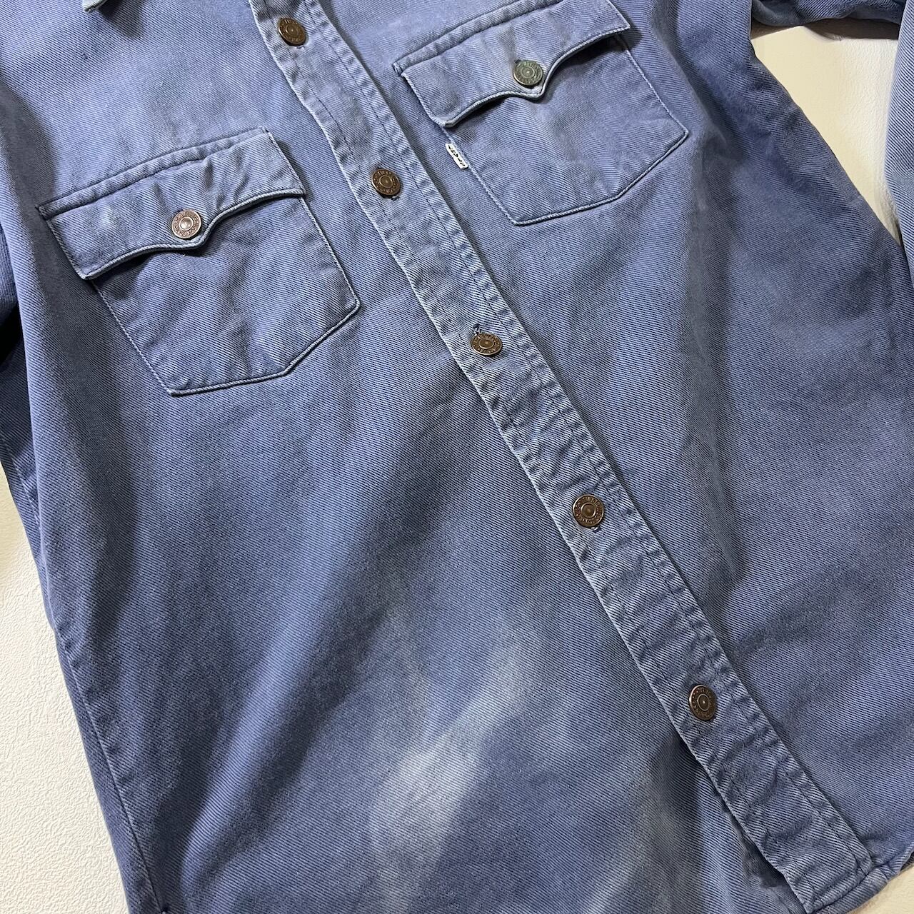 70s Levi's フェード ワークジャケット リーバイス ブルーグレー M