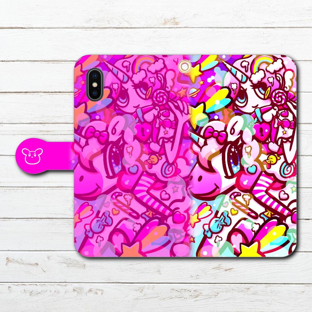 Iphoneケース スマホケース 手帳型 全機種対応 イラスト 可愛い女の子 おしゃれ服 エモい ゆめかわいい ゆるかわ ゆるい ポップ 動物 レディース 女子 Iphone13 12 11 Aquos Sense 4 5 6 Xperia Oppo Basio Android アンドロイド ケース 個性的 おすすめ 角