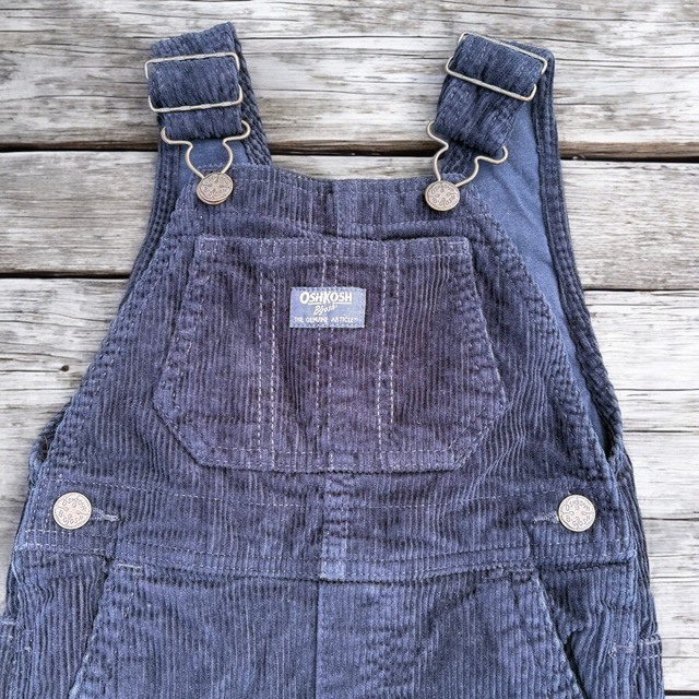 【KIDS】OshKosh corduroy overall size:3T 3歳前後