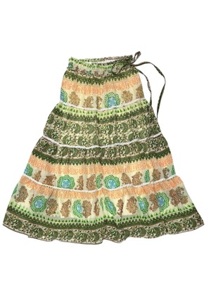 DoReMi Unique Series –  print long skirt