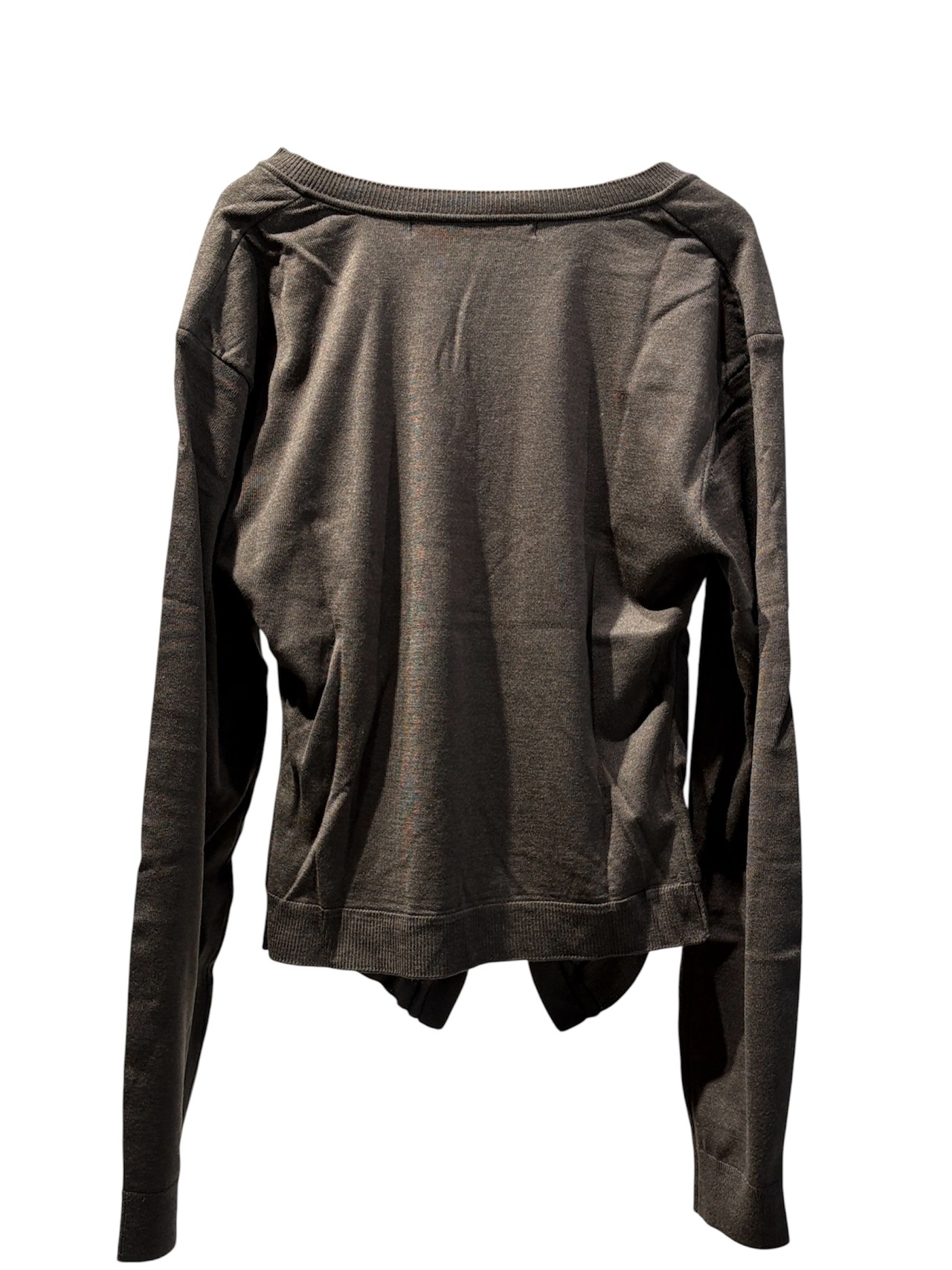 【26AW】push BUTTON プッシュボタン / カーディガン / DRAPED CARDIGAN - 4