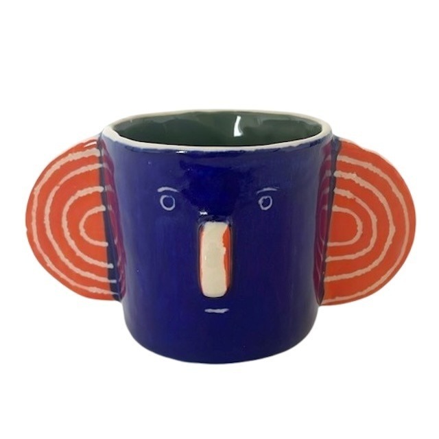 John Molesworth "Colourful Head"ceramics ジョン・モールスワース No.14