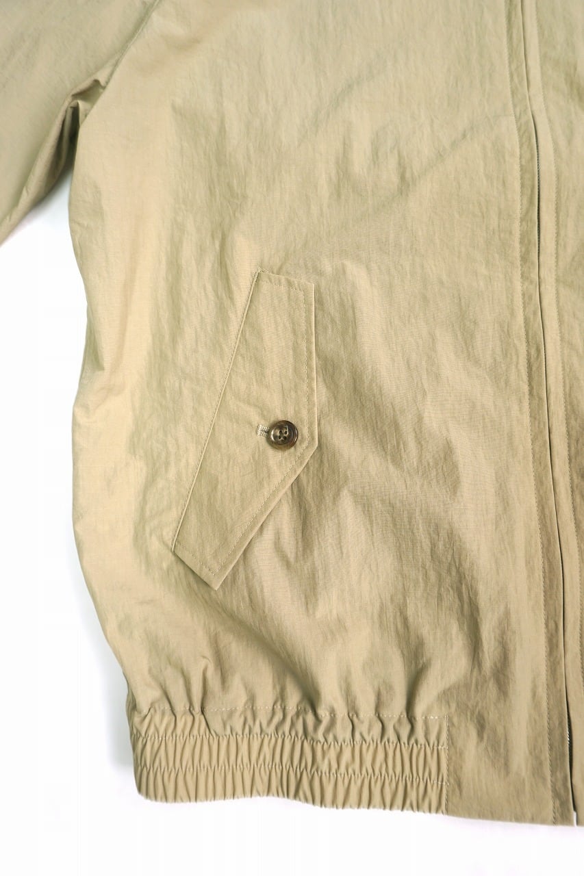 Nylon Ripstop Harrington Jacket