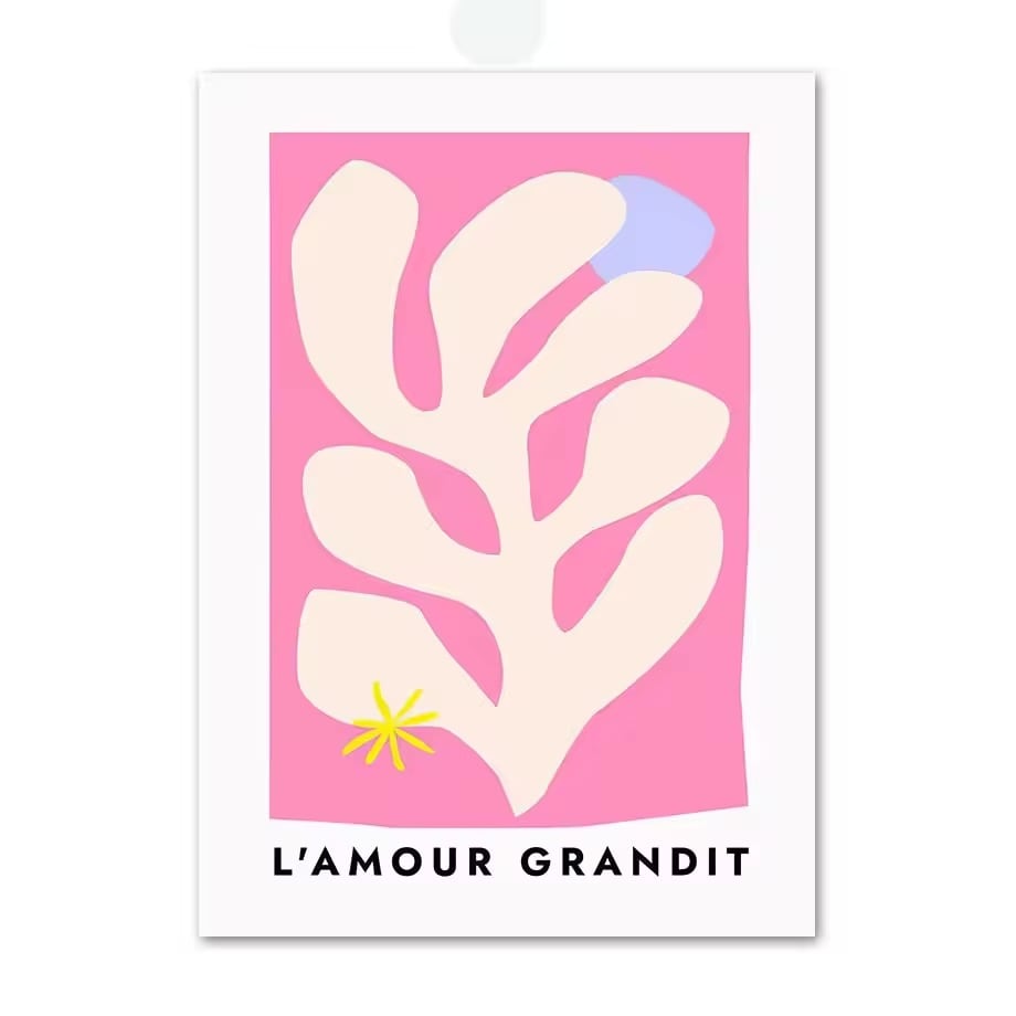 淡色ピンクでときめく空間に|キャンバスアートポスター 11