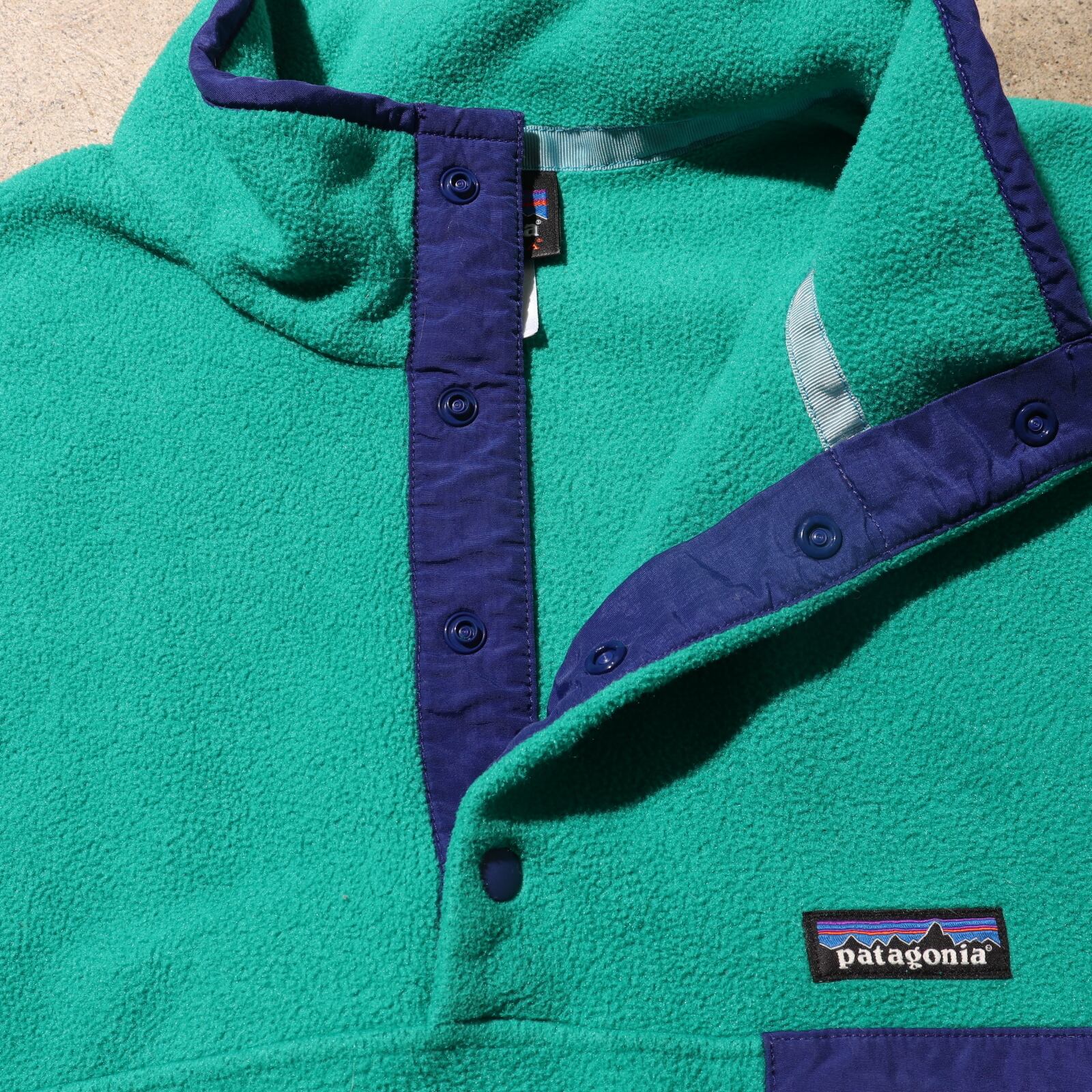 美品 M エメラルド 15年 ライトウエイト シンチラ スナップT Patagonia 