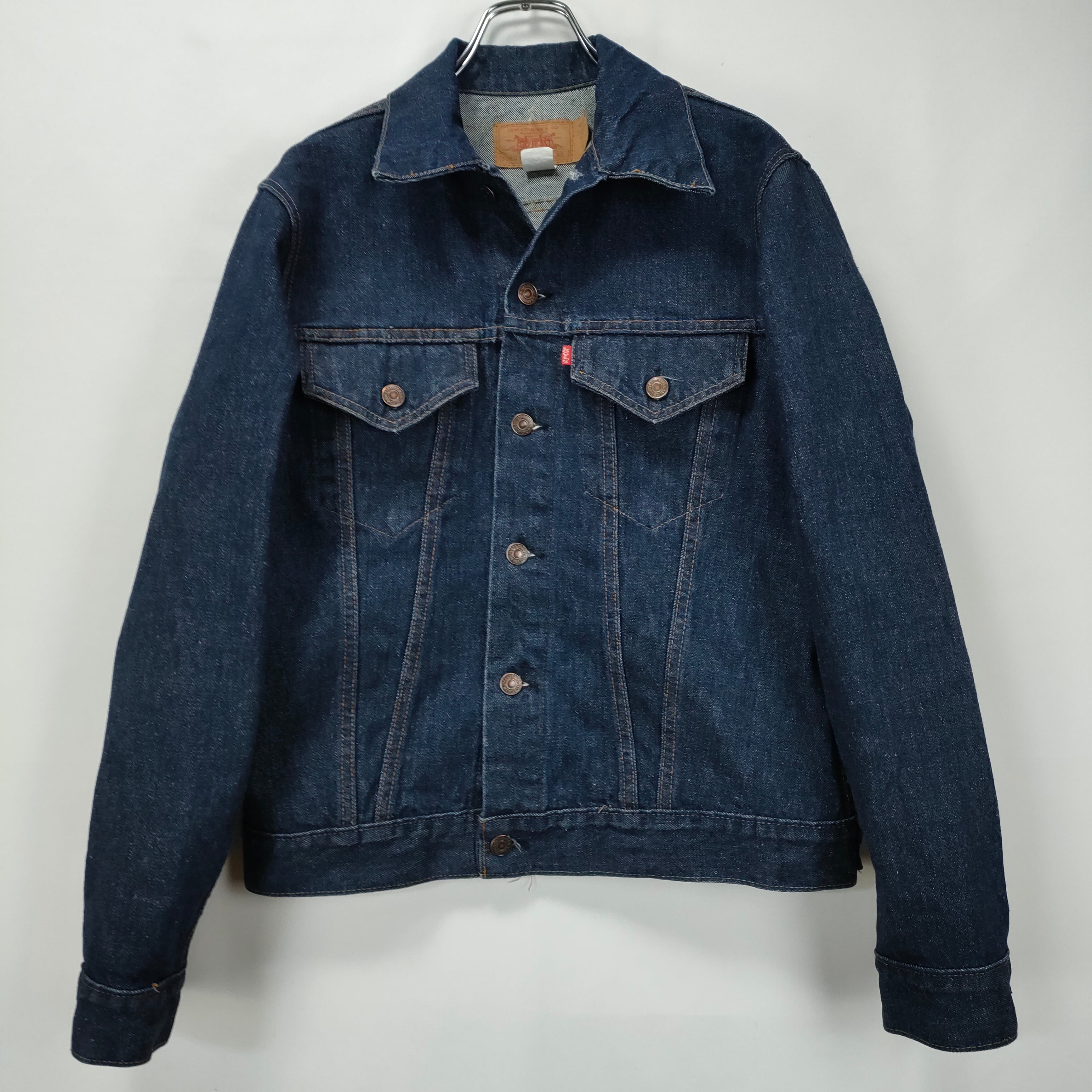 【GUCCI】18SS クラッシュ加工 テディベア デニムジャケット クマ 名作 中古・古着通販】GUCCI (グッチ) GUCCYベアワッペントラッカーデニム