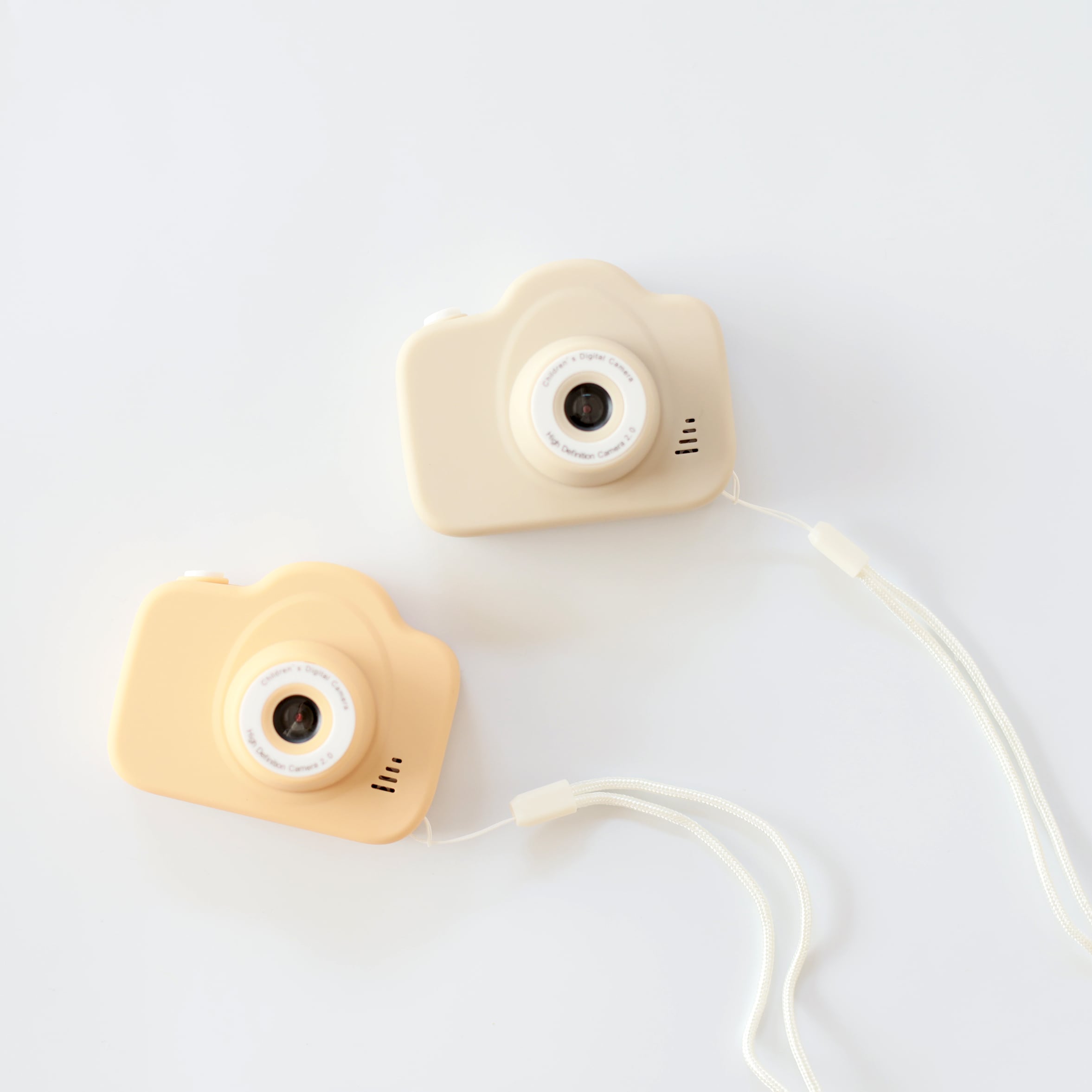 Kids Camera / beige , camel brown