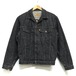 4124 Levi’s リーバイス 70651-0259 ジージャン デニムジャケット ブラックデニム 先染め 80s 80年代 メンズ古着 サイズM