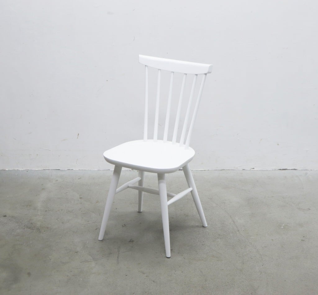 秋田木工 ハンナ ダイニングチェア ホワイト ビーチ材 ウィンザー 椅子 白 秋田木工 ハンナ ダイニングチェア ホワイト ビーチ材 サイドチェア
