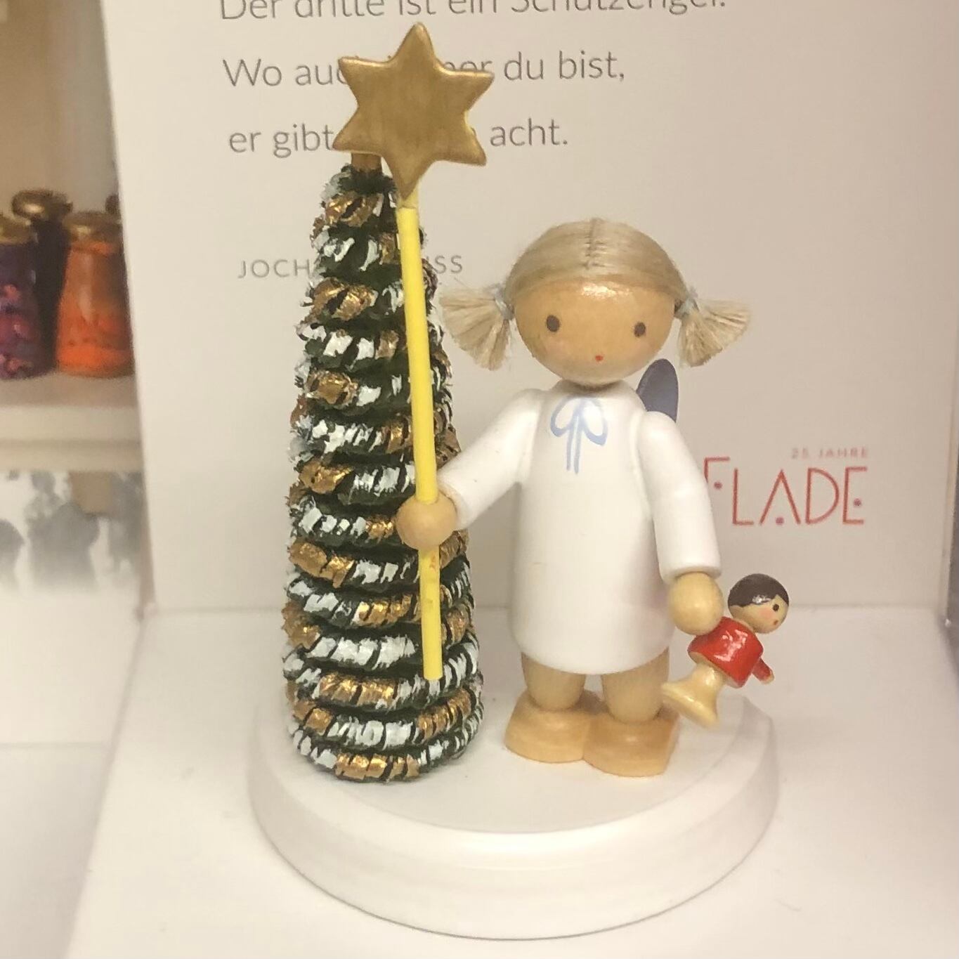 FLADE フラーデ工房　ツリーと天使　フレーム FLADE フラーデ工房 ツリーと天使 フレーム 天使と飾り玉