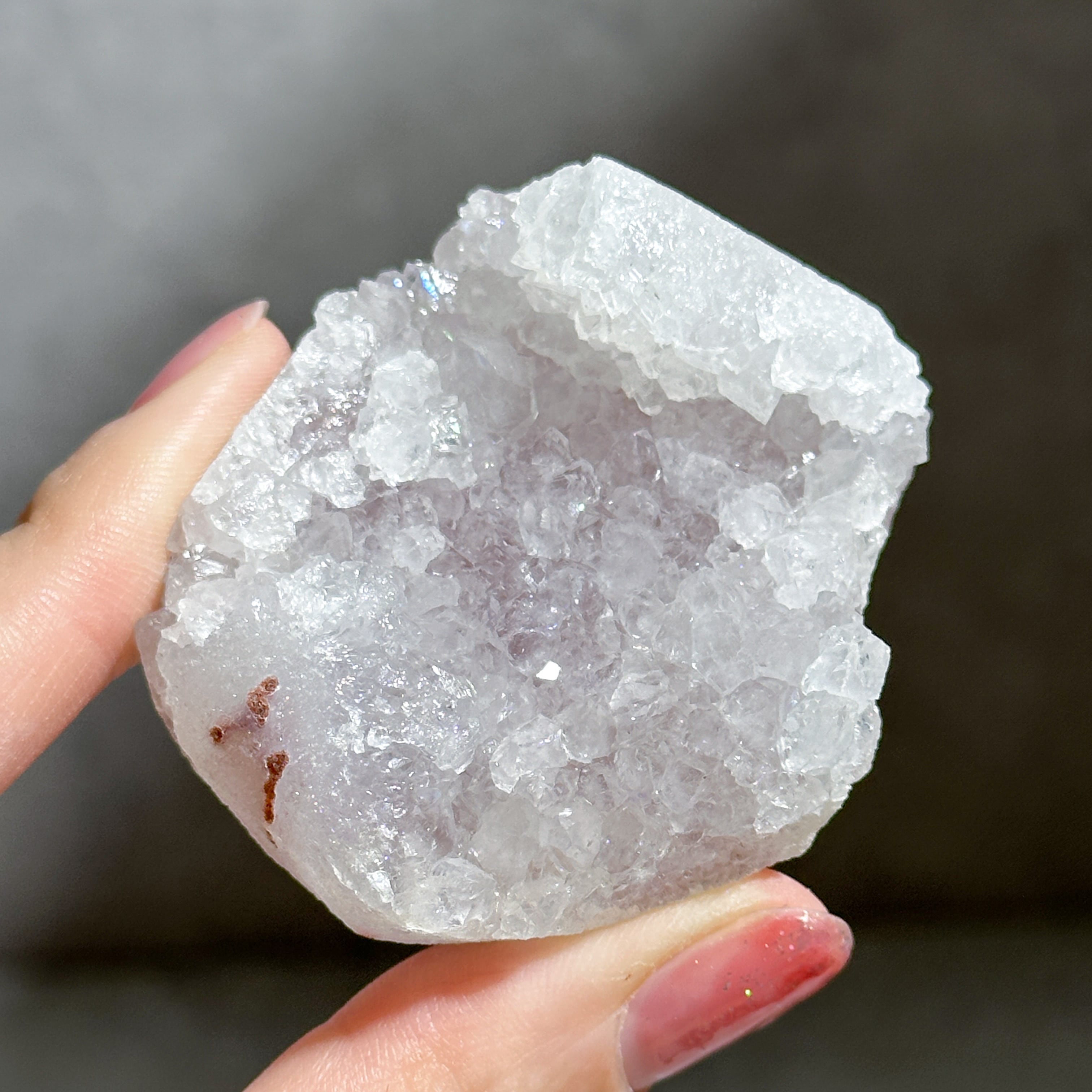 天然レインボー クォーツ レインボークォーツ アナンダライト 原石