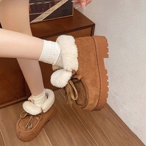 ムートンブーツ もこもこ ふわふわ レディース 秋冬 韓国 厚底 ブーツ おしゃれ 大人 かわいい きれいめ 裏起毛 防寒 保温 暖かい 大人可愛い 大人女子