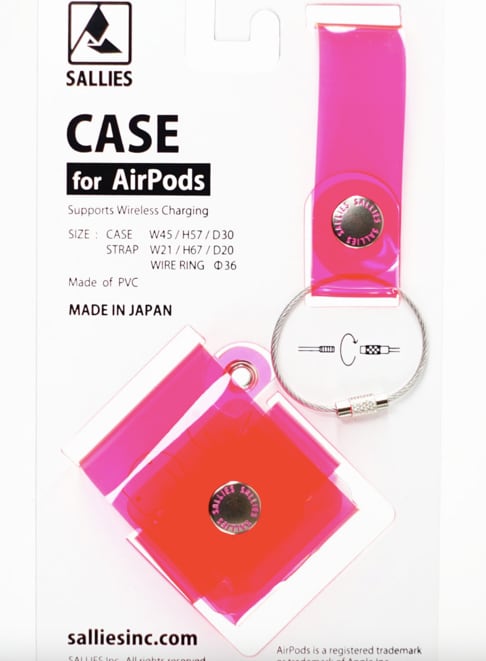 SALLIES サリーズ AirPods ケース CASE for AirPods AirPods ケース クリア 透明 AirPods カバー  ナンバーミーTOKYO 奥渋谷セレクトショップ