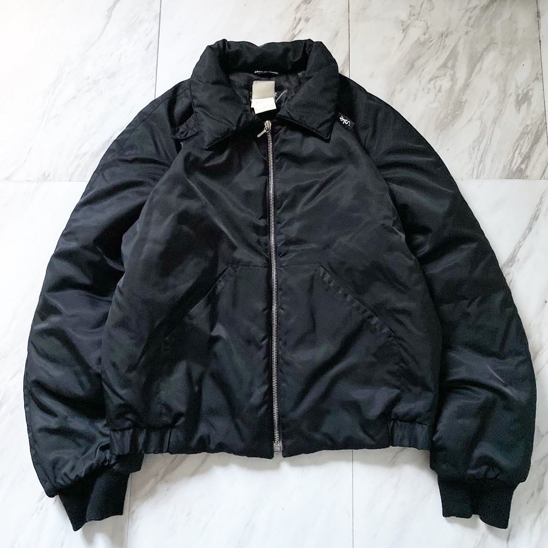 90's agnès b. homme Nylon Jacket BLACK MADE IN FRANCE