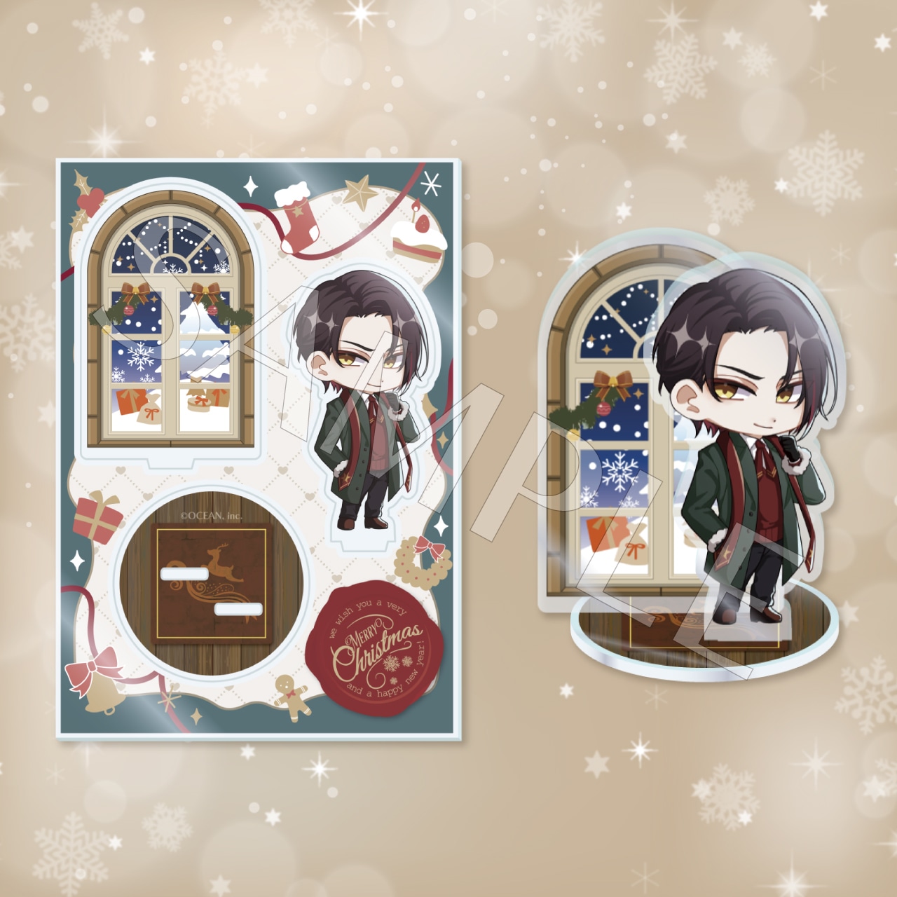 【椿屋奏次】2025年クリスマスミニキャラアクリルスタンド