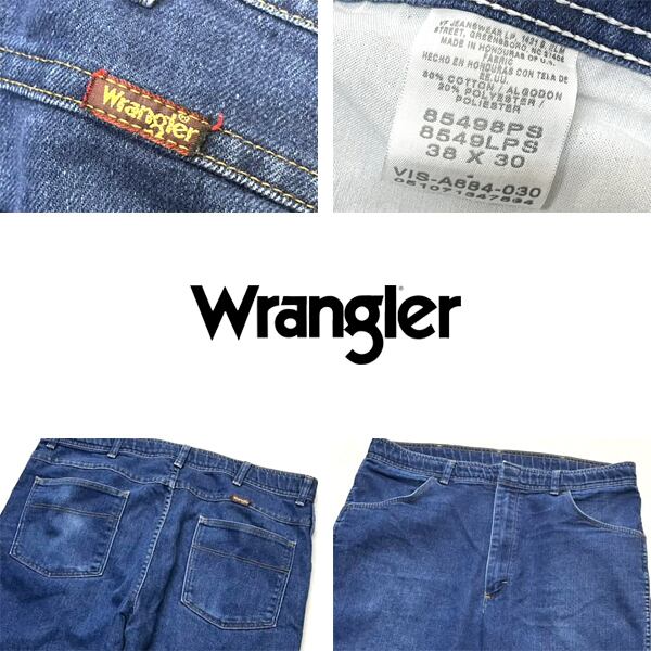 1点物◇ラングラーWranglerビッグサイズジーンズ古着メンズ38XXL 1点物◇ラングラーWranglerビッグサイズジーンズ古着メンズ38XXL