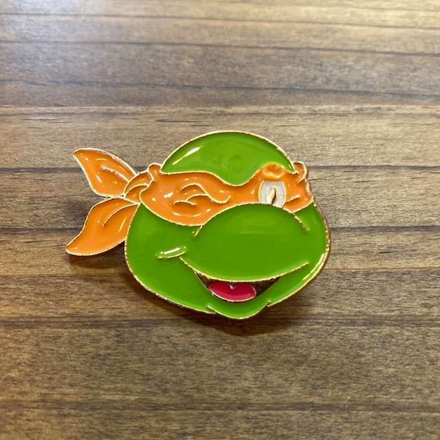 Teenage Mutant Ninja Turtles Michelangelo enamel pin